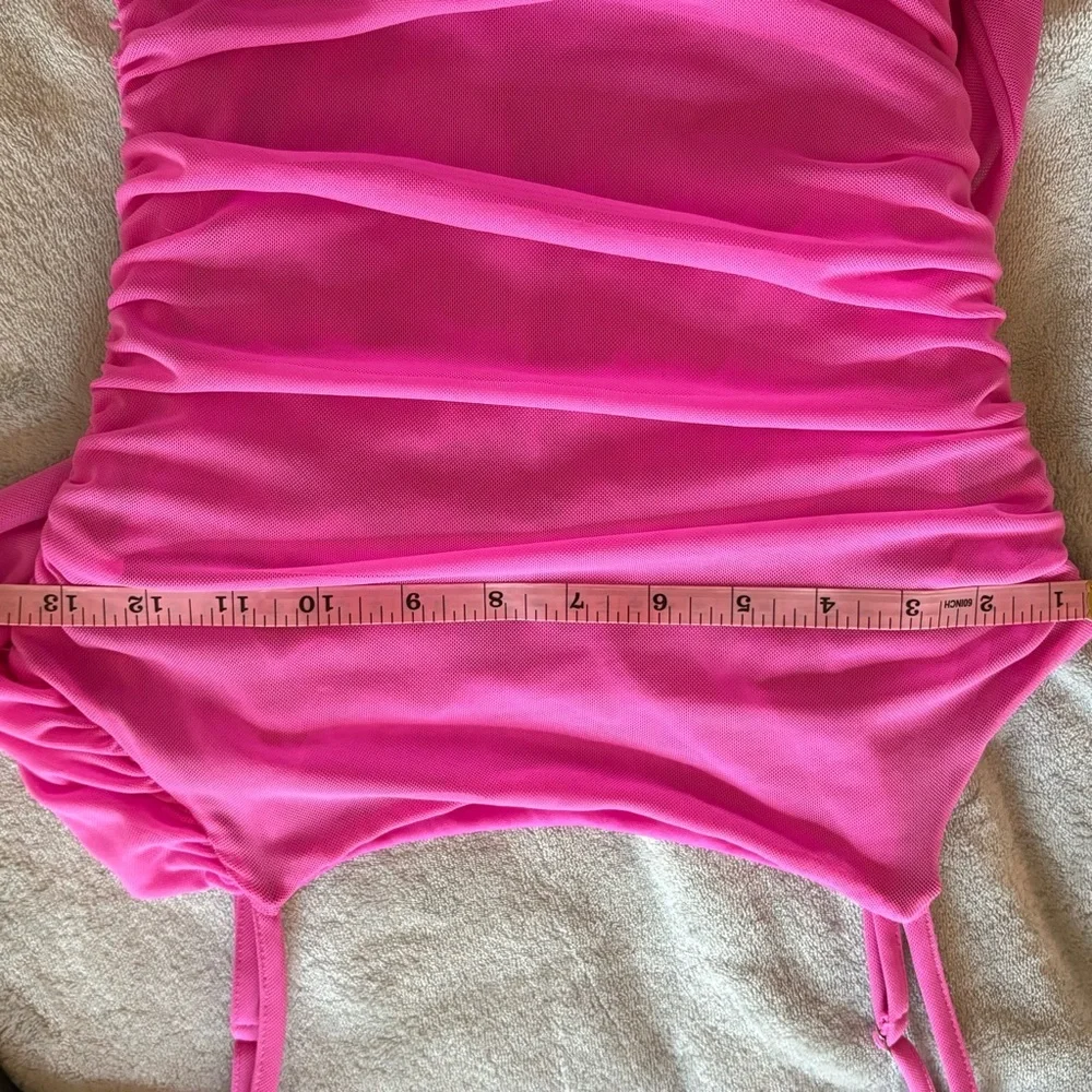 Blashe Pink Ruched Mini Dress - Picture 6 of 8